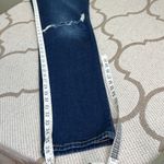 Old Navy  High Rise O.G. Straight Adley dark wash ripped knee jeans, size: 8 tall Photo 7