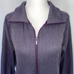 C9 Champion New Herringbone Fleece Track Jacket Full Zip Purple Photo 3