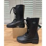 Le Chameau Bottine Saiga Womens Boots Black Rubber Size 7 US 5 UK NIB Waterproof Photo 2