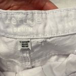 Refuge NWT  sz 13 jr boyfriend relaxed high rise distressed ripped white jeans Photo 7