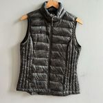 32 Degrees Heat Camo Puffer Vest Packable Green Camouflage Sleeveless Medium Photo 3