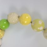 Tinker Bell Chunky‎ Bead Necklace Bubble Bead Photo 4