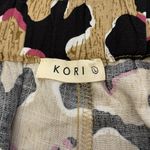 Kori Shorts Large Brown‎ Belted Paperbag Waist Boho Vacation Resortwear Brown Photo 2