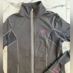 Abercrombie & Fitch activewear full zip warmup jacket, mesh sides & sleeves, L Photo 7