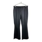 VERO MODA #90  Black Vegan Wide Leg Trousers Photo 2