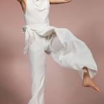 ZARA jumpsuit white romper kaftan Photo 3