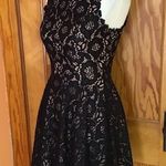 Jodi Kristopher black lace fit n flare dress Photo 6