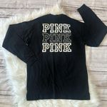 PINK - Victoria's Secret PINK CAMPUS COTTON GLITTER LONG-SLEEVE Photo 0