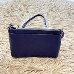 Portland leather goods poppy bag in cobalt Blue Photo 3