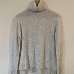 Athleta Transit Merino Wool Blend Cream Long Sleeve Turtleneck Sweater XS Photo 0