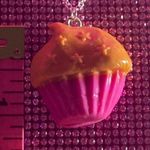 Cupcake Necklace Pumpkin Spice Fall Accessories For Women Kawaii Egirl Girls Y2K Silver Photo 4