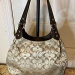 Coach  Signature tote SHOULDERBAG F21381 Satchel Photo 0