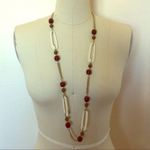 Charming Charlie Geometric Beaded Necklace Photo 0