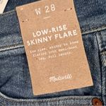 Madewell  Light Blue Jeans NWT - Low Rise Skinny Flare Size 28 -$138.00 Retail Photo 3