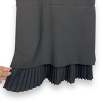 Front Row Shop Structured Crepe A-line Dress with Pleated Hem Photo 9