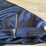 Givenchy  Designer Black Pencil Skirt Sexy Sleek Runway Flawed Size 38 Gold Zip Photo 8