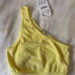 ZARA  One-Shoulder Top Crop Photo 0