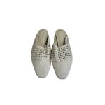 Vince  Barrett Woven Leather Mules Size 8.5 M Photo 2