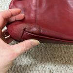 Giudi Vintage Italian Leather Red Bag Photo 3