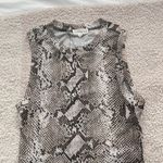 Cotton Candy LA Mesh Snakeskin Top Photo 1