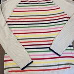 Talbots  Striped Sweater Women's Size Medium Multicolored Nylon, Lambswool Photo 8