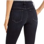 MOTHER High Waisted Looker Skinny Jeans in Coffee Tea or Me Size 27 Blue Photo 4