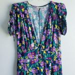 Happy x Nature By Kate Hudson First Crush Floral Jumpsuit Green Size 6 Photo 2