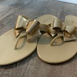 Liliana Gold Jelly Sandals Photo 0