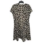 Eliza J  Leopard Print Short Sleeve Fit And Flare Dress Size 12 Photo 2