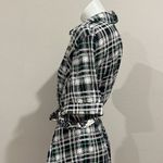 Eloquii  plaid button up tie waist shirt dress Photo 4