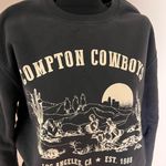 Compton Cowboys Black Sweatshirt NWT Size M Photo 1