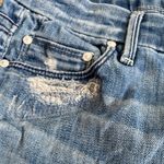 Mother The Looker Crop Graffiti Girl Size 26 Photo 6