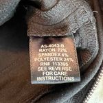 Aryn K . Zipper teeth medium Skirt Ruffle Trim Ponte Mini Skirt Black unique Photo 7