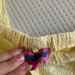 Edikted  Baby Yellow Eyelet Corset Set Photo 3