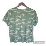 MONROW Soft Vintage Camo Cropped Tee T Photo 2