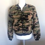 Rock & Republic  Camo Zip Up Sherpa Fleece Jacket Size‎ Women's Small Photo 1