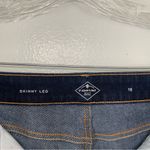 st. john's bay St. John’s Bay Dark Wash Relaxed Skinny Leg Skinny Jeans Size 16 Photo 3