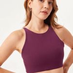 Girlfriend Collective Plum Biker Shorts Set Photo 12