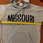 J. America University of Missouri Hoodie Gray Embroidered Tiger Logo women’s size small Photo 6
