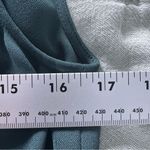 L'Agence L’Agence Dark Green Draped Sleeveless Mini Dress Size 4 Photo 5