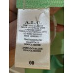 ALC Frank NWT A.L.C.‎ Mini Cady Jane Sheath Dress Crepe Ruched Long Sleeve Green Size 00 Photo 4