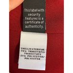 Diane Von Furstenberg  Raizel Fit & Flare Crepe Dress size 14 Red Office Photo 7