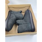 Kirkland Signature Kirkland Women's Shearling Scalloped Edge Suede Boot Booties Black NEW Size 7 Photo 12