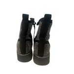 Madden Girl Black Silver Studded Kurrt Lace Up Combat Boots Women Sz 7.5 Photo 1