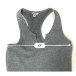 Guess Vneck Racerback Gray Knit Drop Waist Sleeveless Dress XS Coverup Beach Photo 4