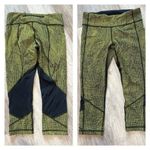 Lululemon Pace Rival 23” Leggings Fall Net Toxic Black Black phone Pocket Size 8 Photo 2