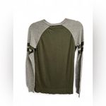 Pink republic Green and Gray Long Sleeve Lightweight Sweater Photo 1