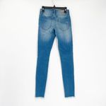 BLANK NYC  Second Skin Skinny Jeans Raw Hem Photo 3