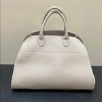 Anna Paola | Italian Leather Satchel w/ Crossbody & Scarf Tan Photo 2