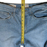 Universal Threads Universal Thread Size 6 High Rise 90s Straight Jeans Rhinestone Disco Cowgirl Photo 9